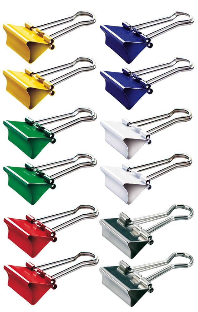 MAUL 21332-99 Foldback Clip Assorted Width 32 mm Clamp Width 13 mm