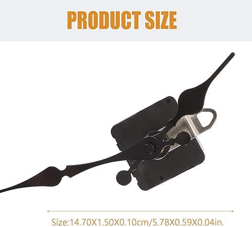 Miniatura 2 de Housoutil 1 Unidades Reloj de Pared Movimiento Reloj Mecanismo Reloj Manos y Motor Kit DIY Reloj de Pared Piezas Reloj de Metal Reloj de Pared DIY