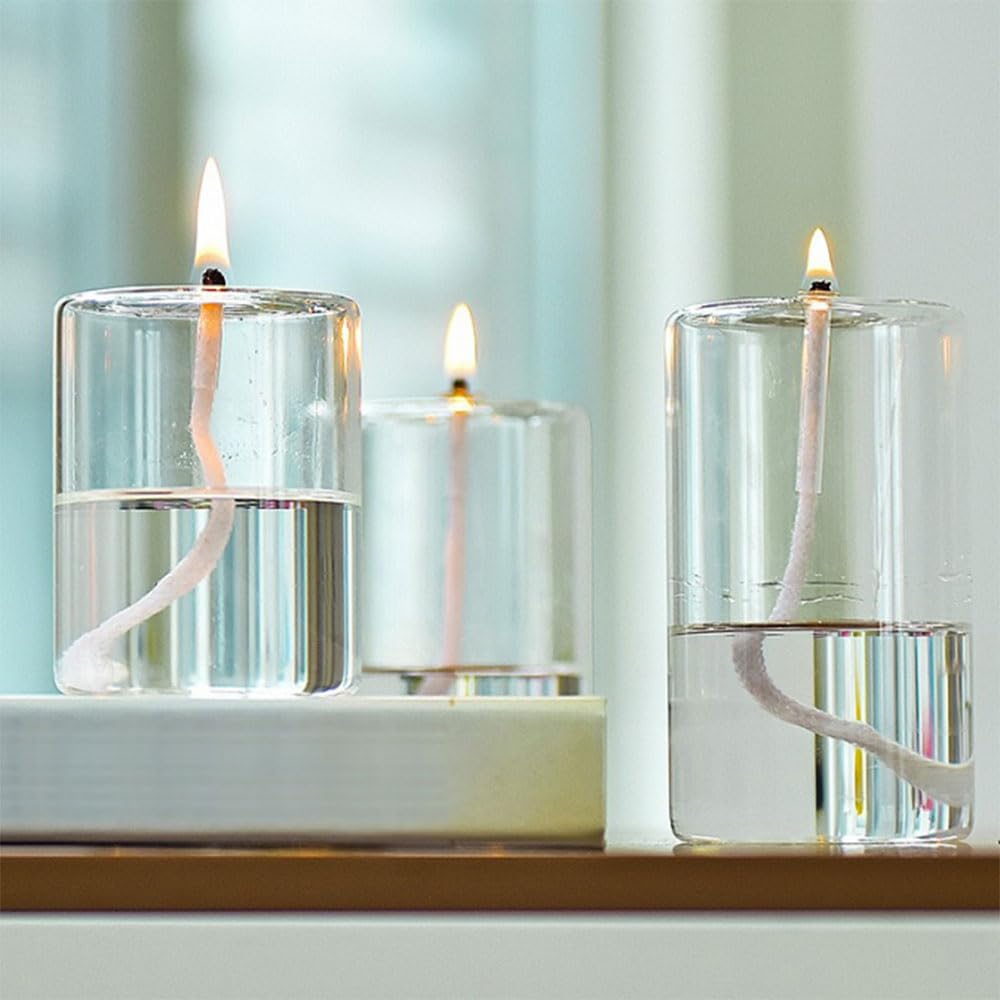 Lampada A Olio Moderna In Vetro Trasparente Per Interni Illuminazione Di