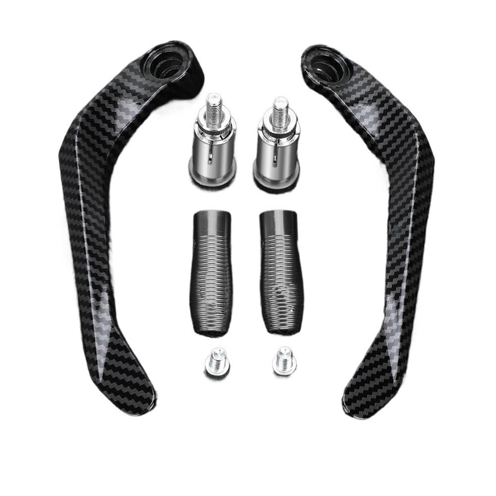 Plyhndrc Grey Motorcycle Handguards Clutch Lever Hand Guard Prot For Yzf R1 R6 R3 2006-2024 Clutch Levers Guard Protector Handguard(Grey)