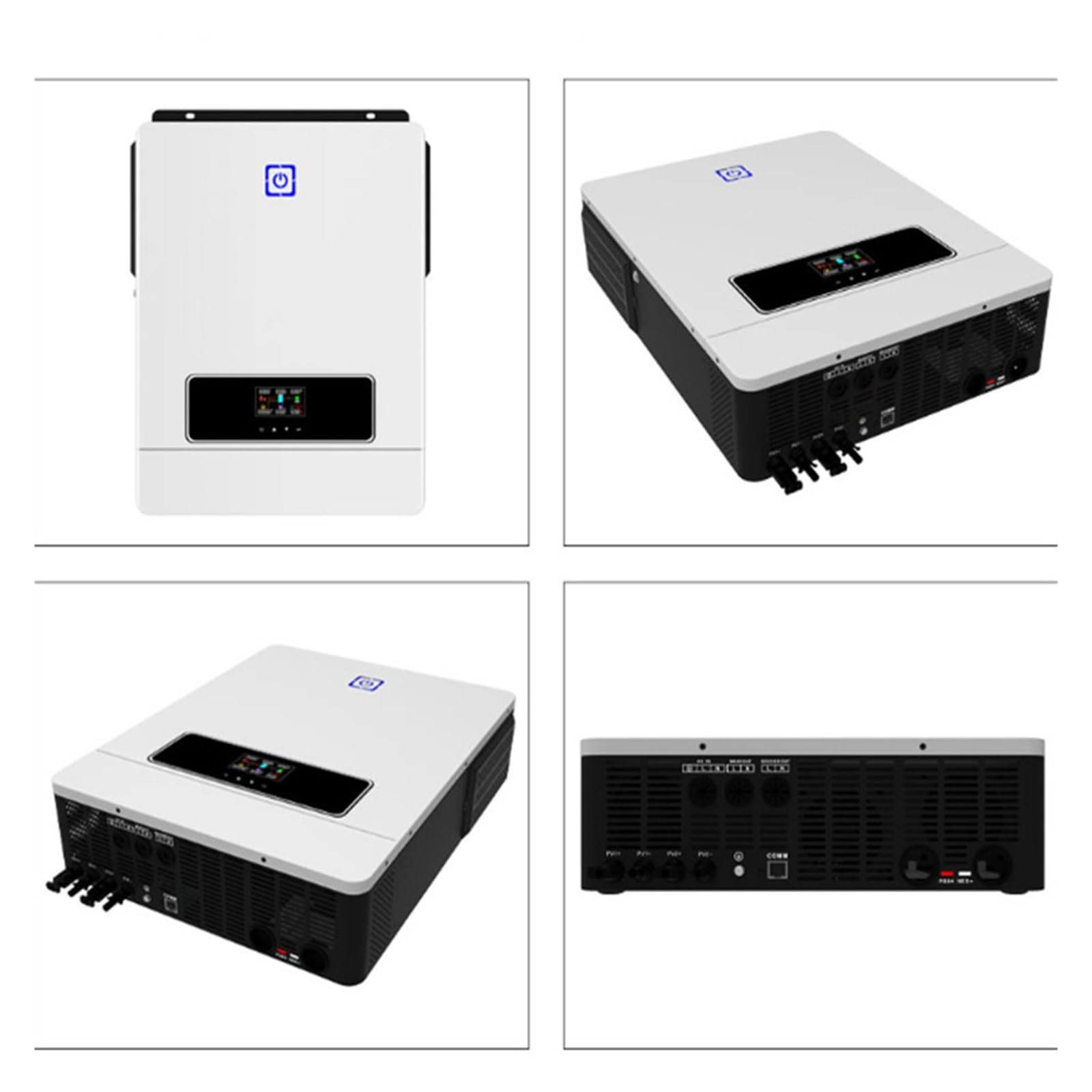 8200W 10200W Inverter Solare Ibrido 48V 230VAC A Onda Sinusoidale Pura MPPT Integrato 160A/180A Regolatore Di Carica PV Max 500VDC Stabile Affidabile Applicazione Completa(8200W)