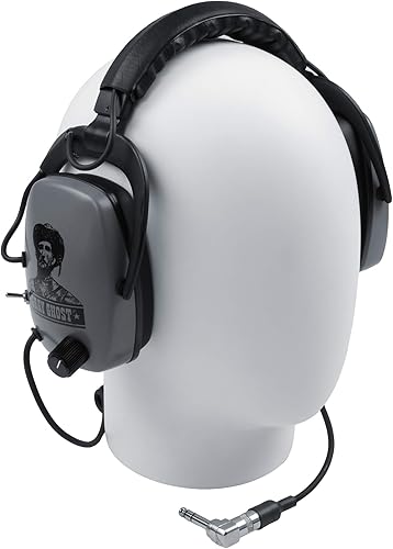 Miniatura 4 de DetectorPro Original Gray Ghost Platinum Series Headphones with 1/4" Angle Plug