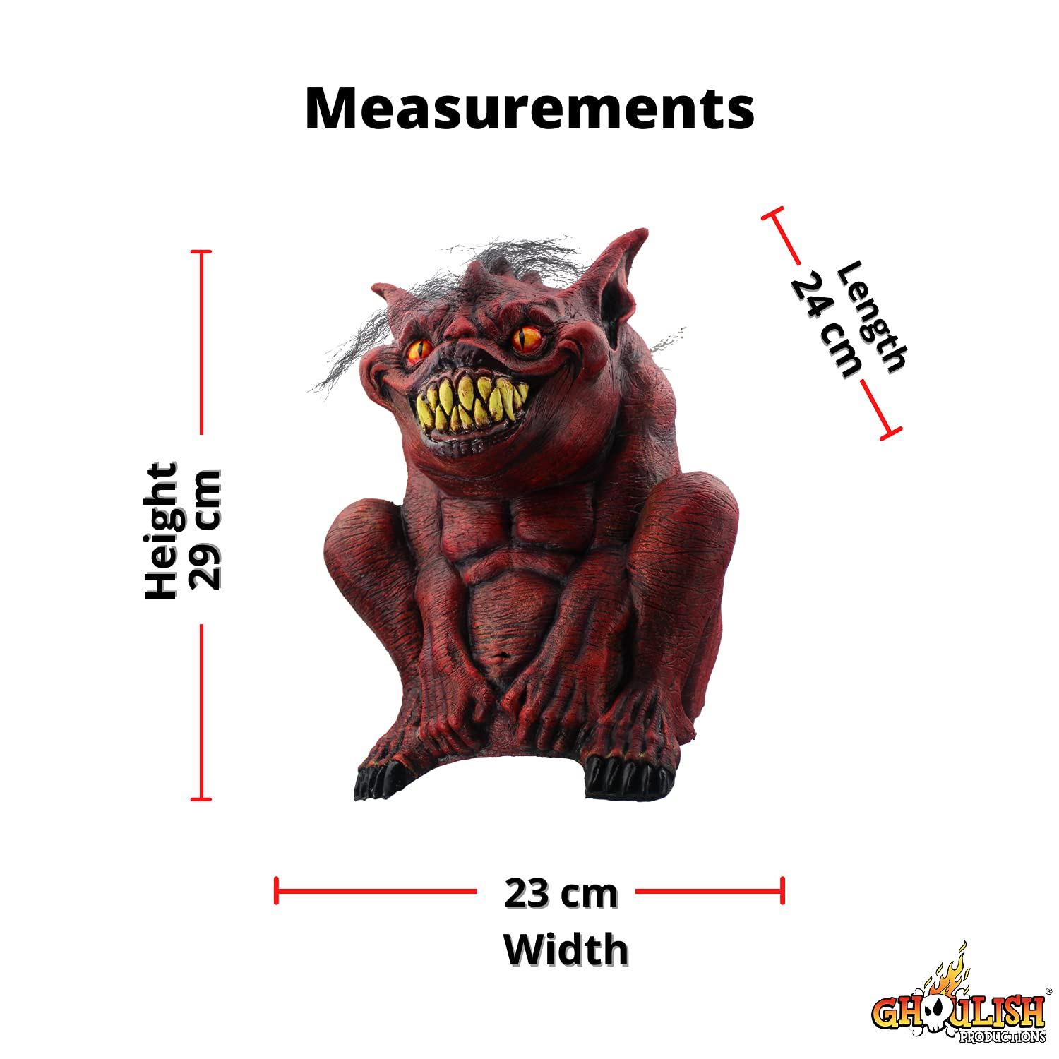 Amazon.com: Ghoulish Productions Little Devil Halloween Latex