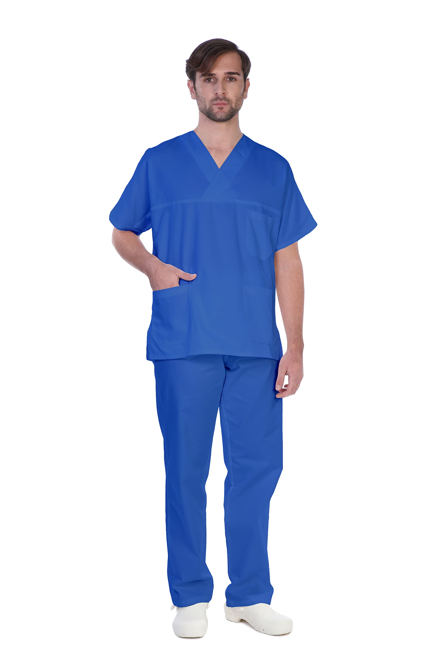 T.H. Service Uniforme Sanitario Escote en V Unisex | Médico, Enfermera, OSS