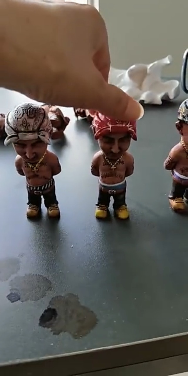 Adornos de Resina Rapero Figuras Decorativas Hip-Hop (5 Piezas) miniatura 7