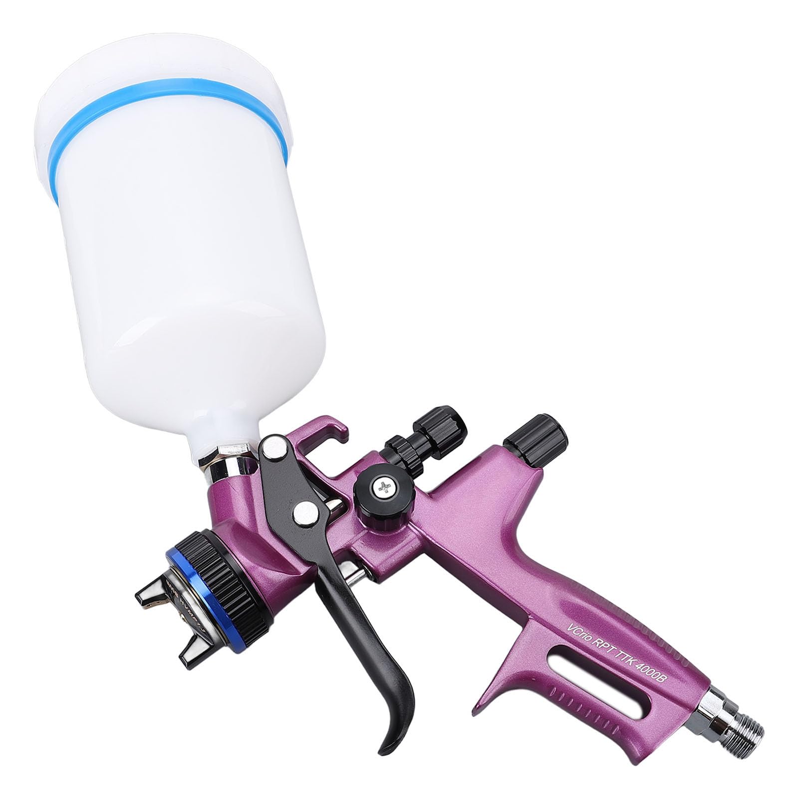 Annadue Pistolet Natryskowy HVLP z dyszą 1,3 Mm, Pojemnikiem 600 Ml do