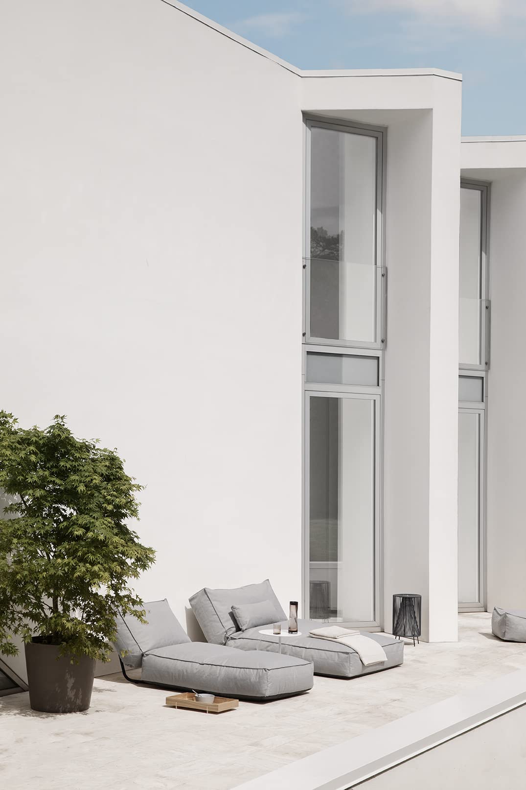 blomus Tablett -ABENTO- | Serviertablett aus Holz | Größe L | Natürliches Design | Dekotablett für Küche, Esszimmer & Wohnbereich | Vielseitig einsetzbar