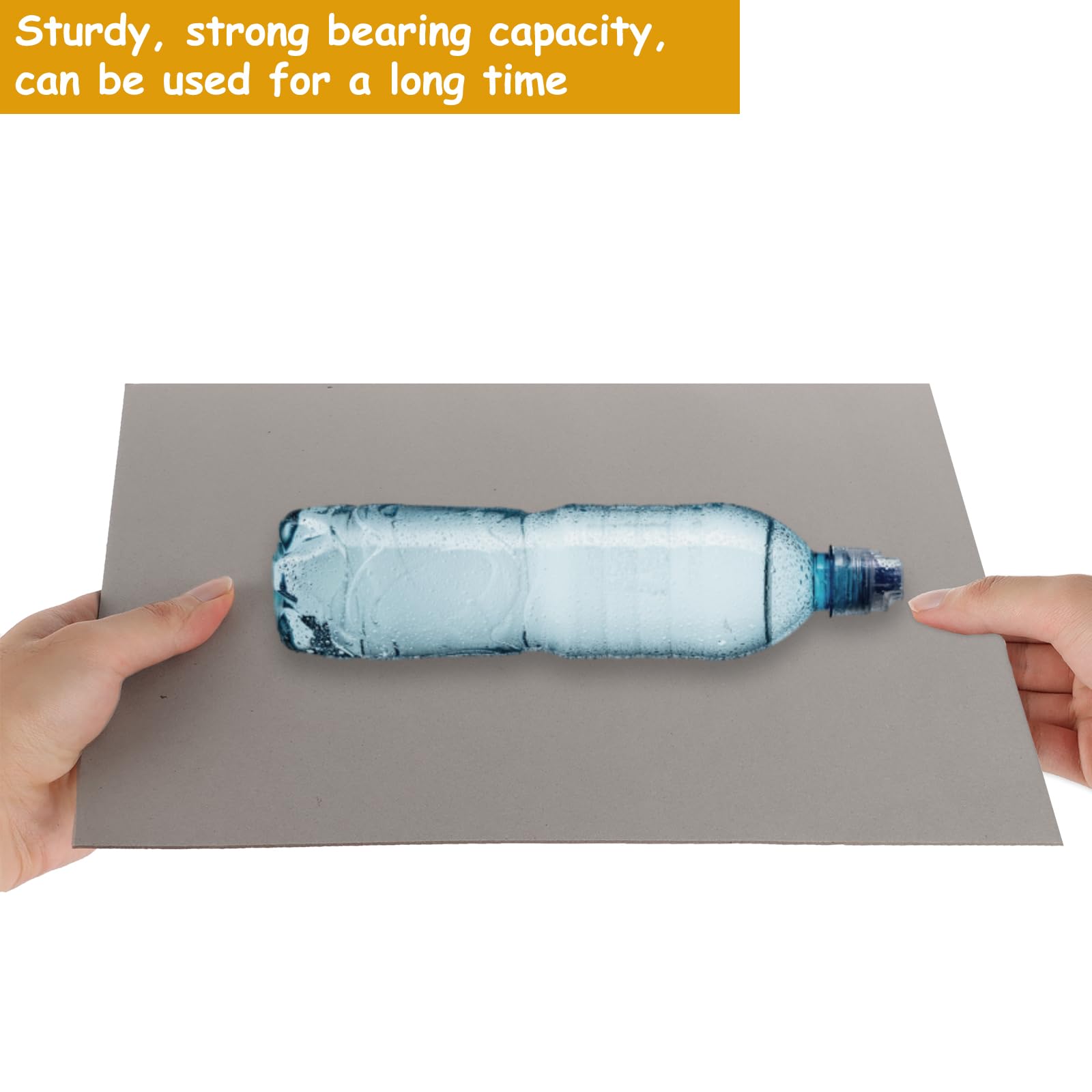 SHUESS A3 Greyboard 30 Sheets, 1500 Micron A3 (29.7 X 42 cm) Mount Board, Double-Side Grey Board - Image 4