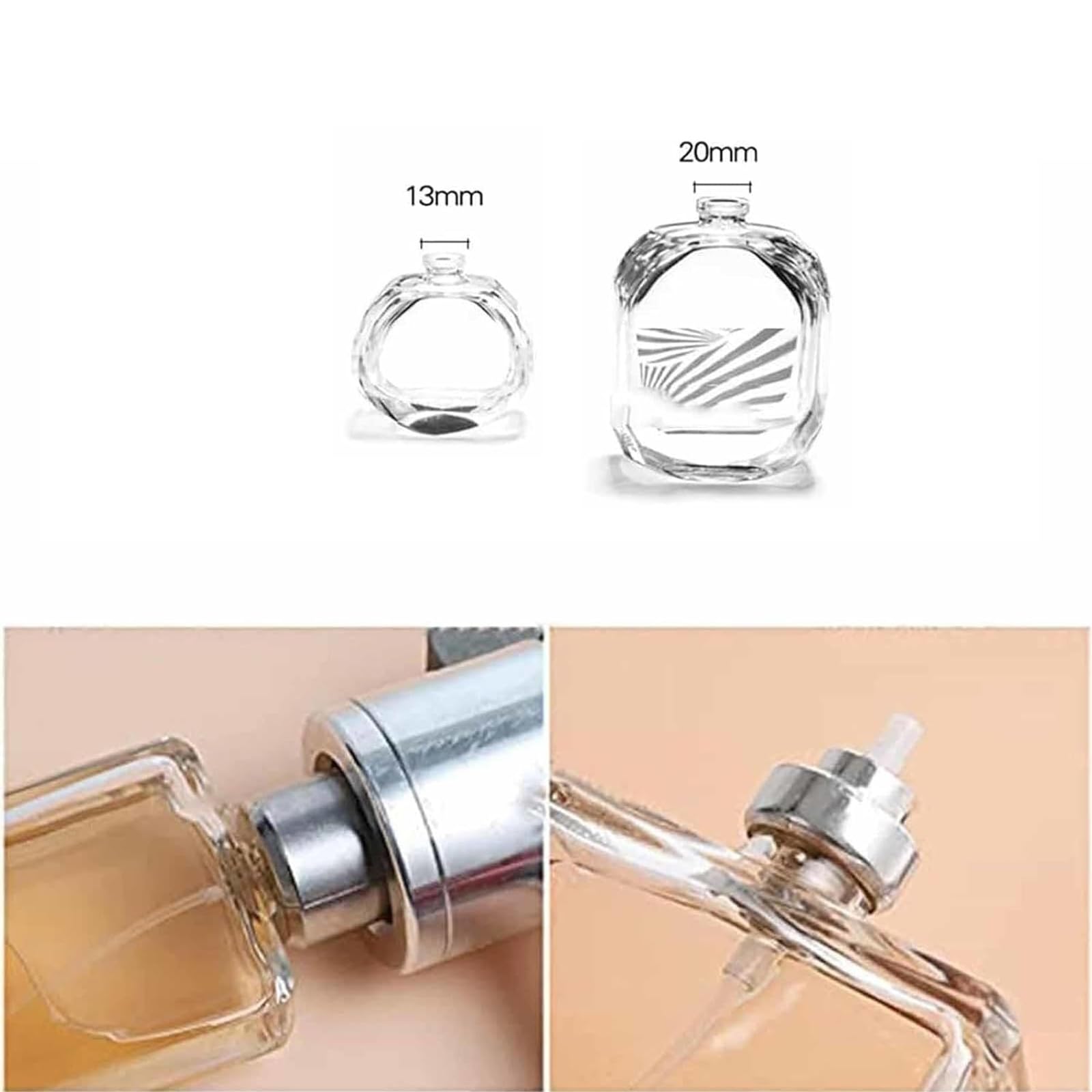 Alicates manuales de prensaestopas, crimpadora de viales de mano, acero inoxidable, adecuados para tapas de aluminio y plástico de 13 mm/20 mm, ideal para proyectos de tapado de bricolaje