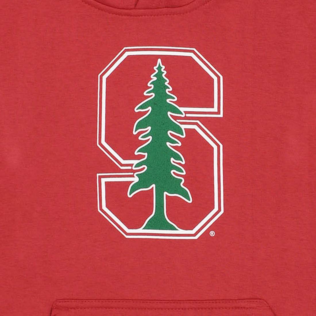 Outerstuff NCAA Little Boys 4-7 Stanford Cardinal Sueded Team Logo Hoodie, Medium (5-6)