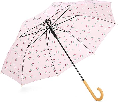 Amazon Co Jp Mdyjp レディース 長傘 木製手元 8本骨 耐風 撥水 高級感 握りやすい 梅雨対策 さくらんぼ 可愛い 雨傘 シンプル Color ピンク ホーム キッチン Amazon Co Jp Mdyjp レディース 長傘 木製手元 8本骨 耐風 撥水 高級感 握りやすい 梅雨対策 さくらんぼ 可愛い 雨傘 シンプル Color ピンク ホーム キッチン