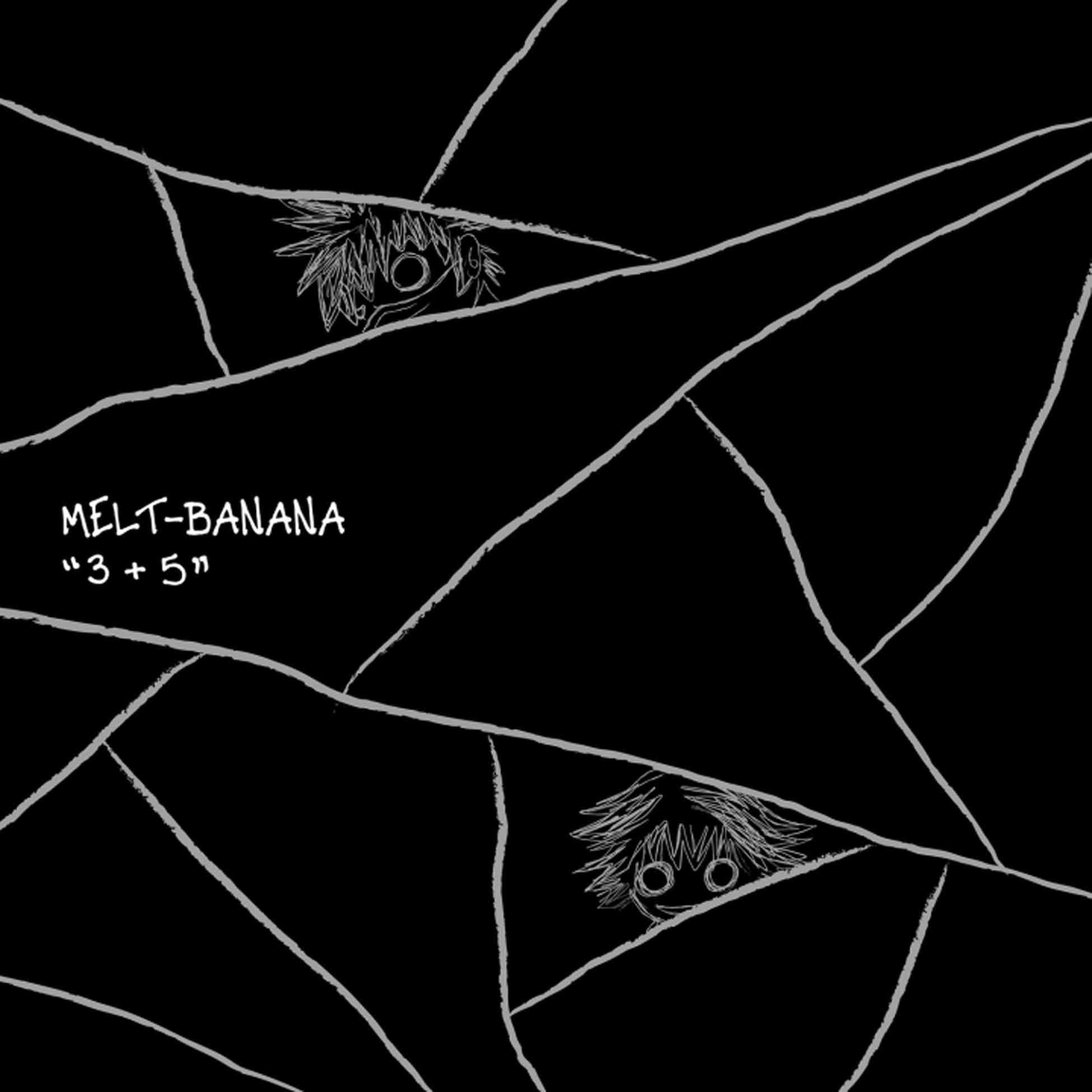 Melt-Banana 3+5 LP vinyl USA A-Zap 2024 AZLP0011