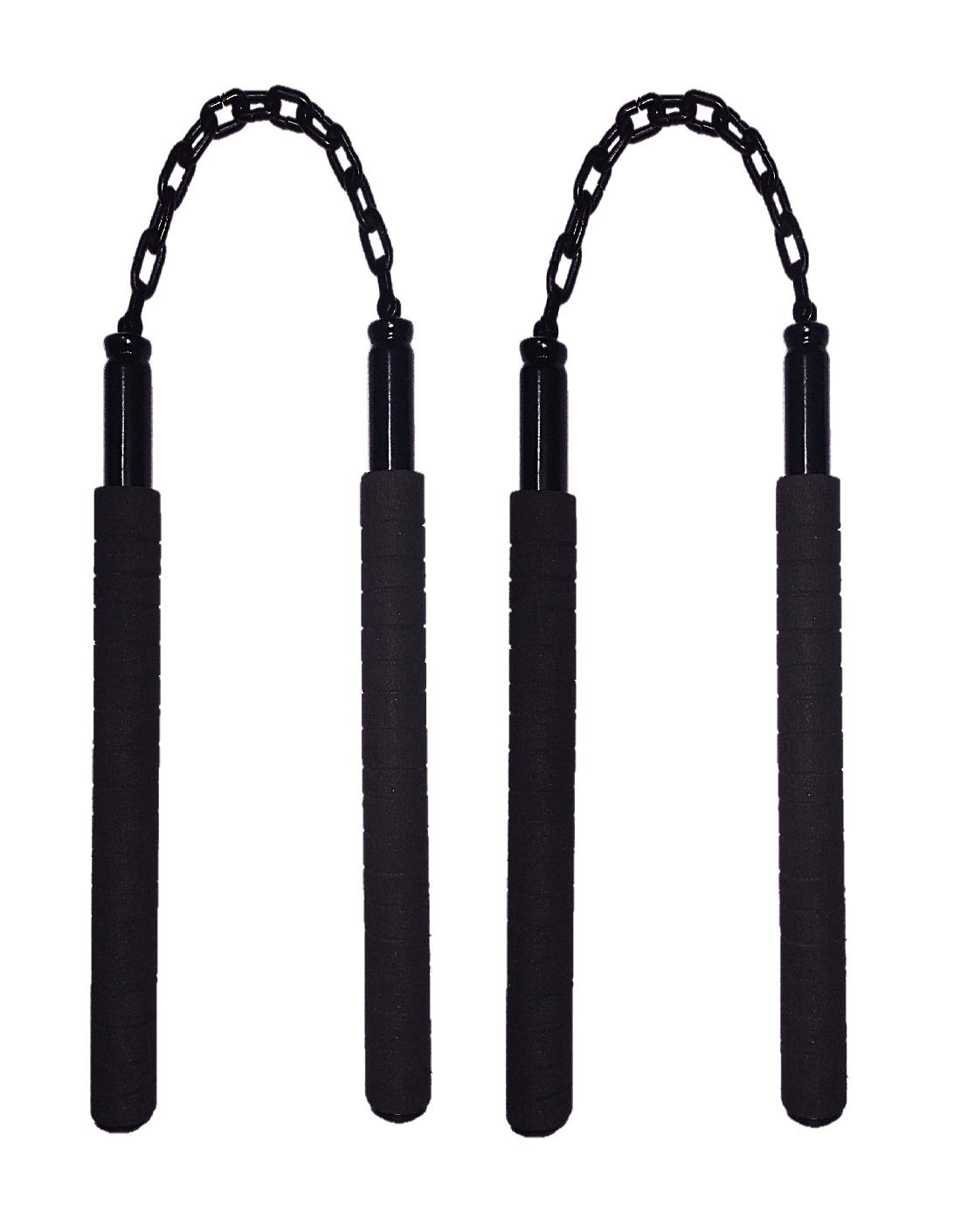 PMG Rubber Foam Nun-Chucks Stainless Steel (Set of 2, Black) (B07GZP311Z) Amazon Price History, Amazon Price Tracker