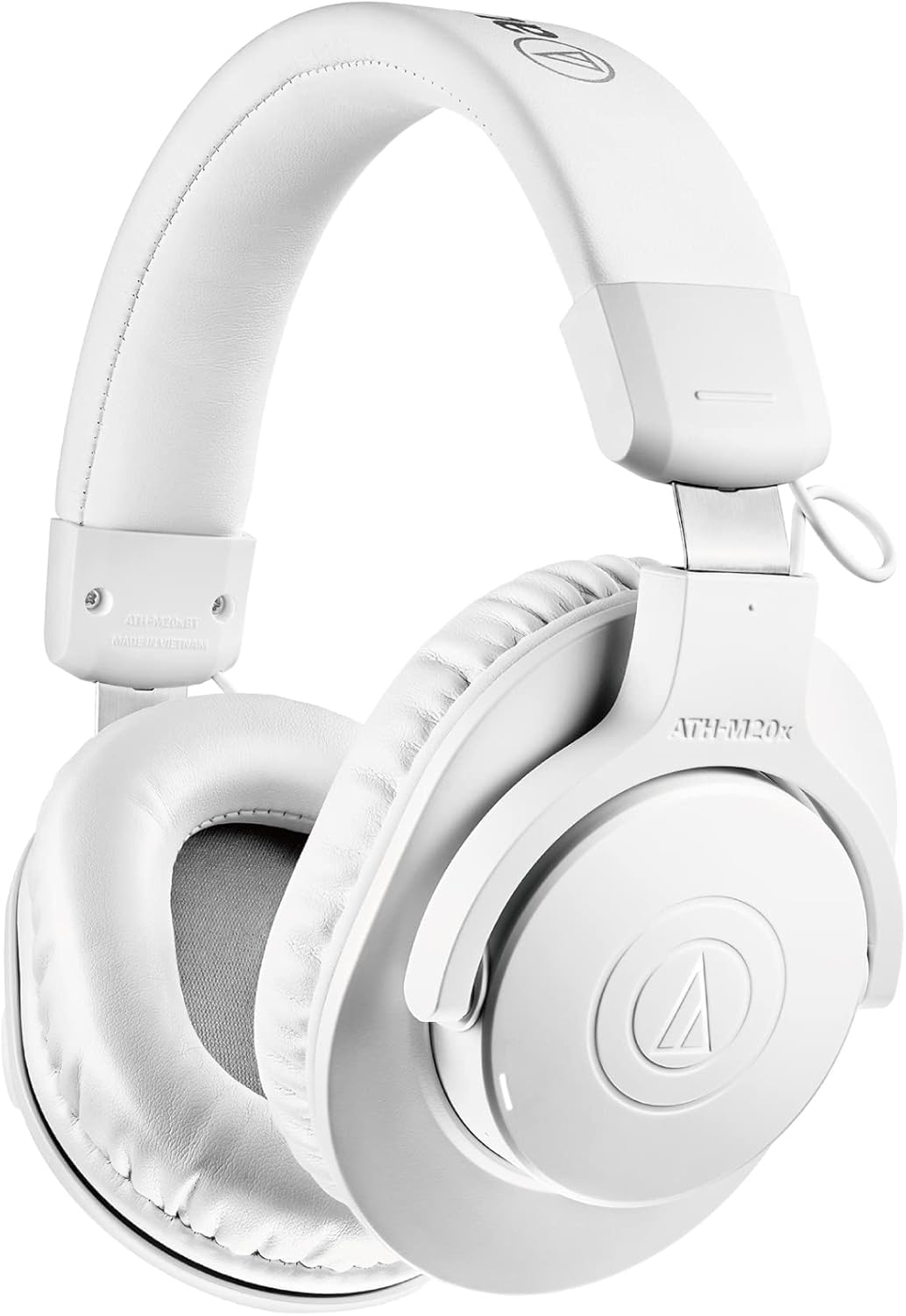 Audio Technica White Audio-Technica Ath-M20xbt Wireless Over-Ear Headphones In