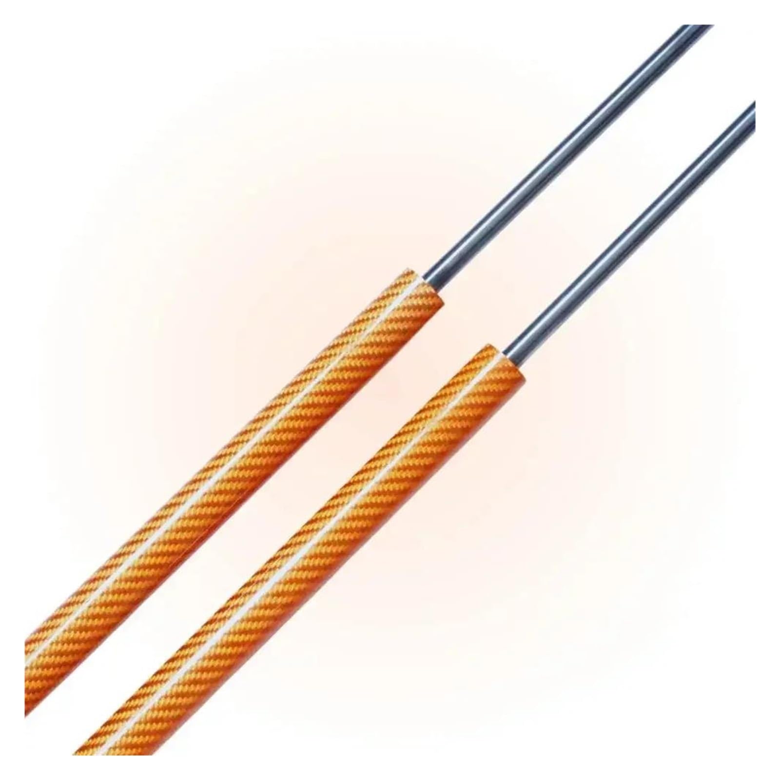 Boot Gas Struts Trunk Struts With Spring For Mitsubishi For Colt (Z30) 3-door Hatchback 2002-2013 Lift Support(Orange Carbon Fiber)