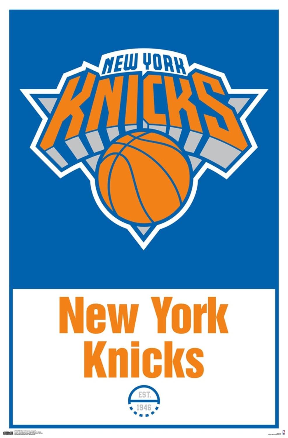 Amazon.co.jp: Trends International NBA ニューヨークニックス - ロゴ