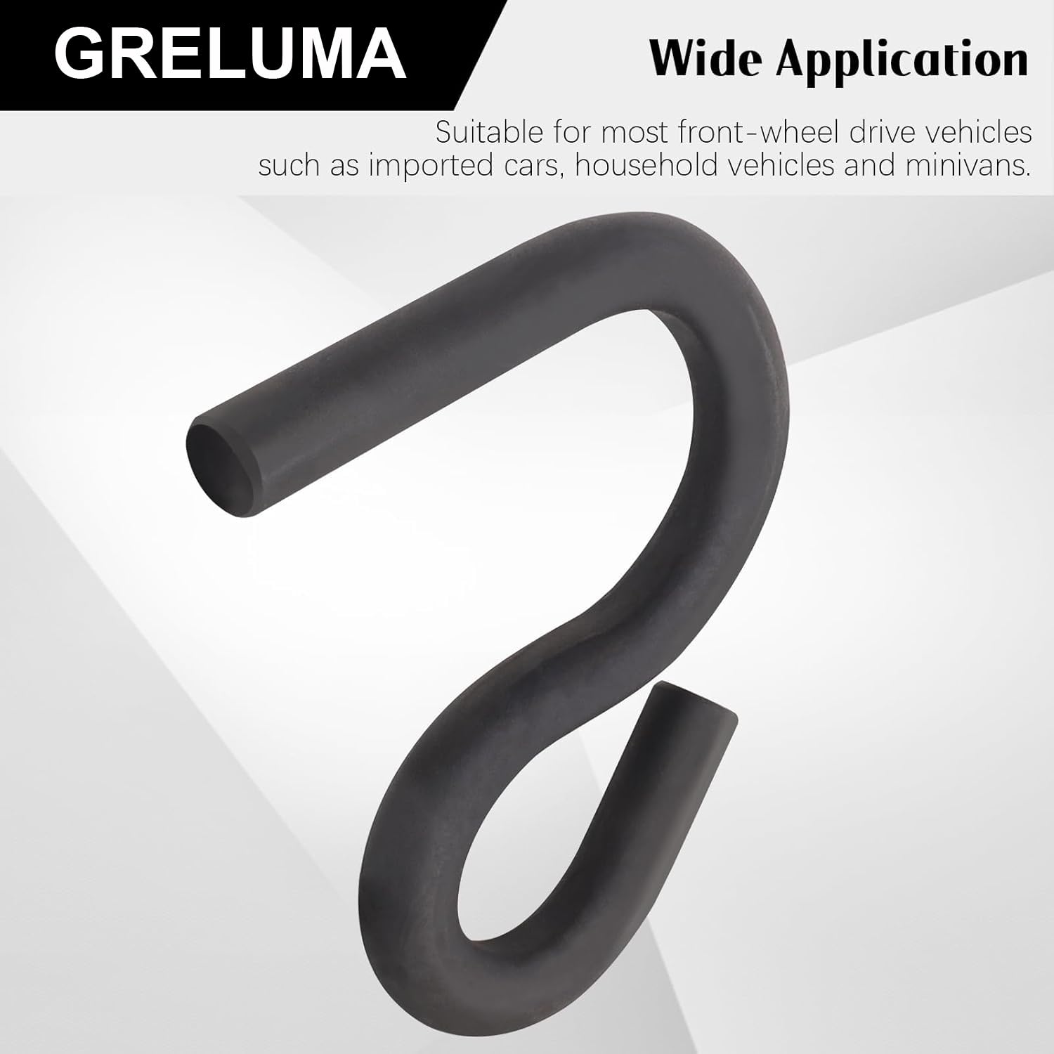 Greluma 1 Pezzo Strumento di leva per braccio controllo inferiore-Adattatore gancio leva 22mm(7/8")Strumenti auto meccanici veicoli trazione anteriore,rimozione boccole e gancio leva braccio controllo