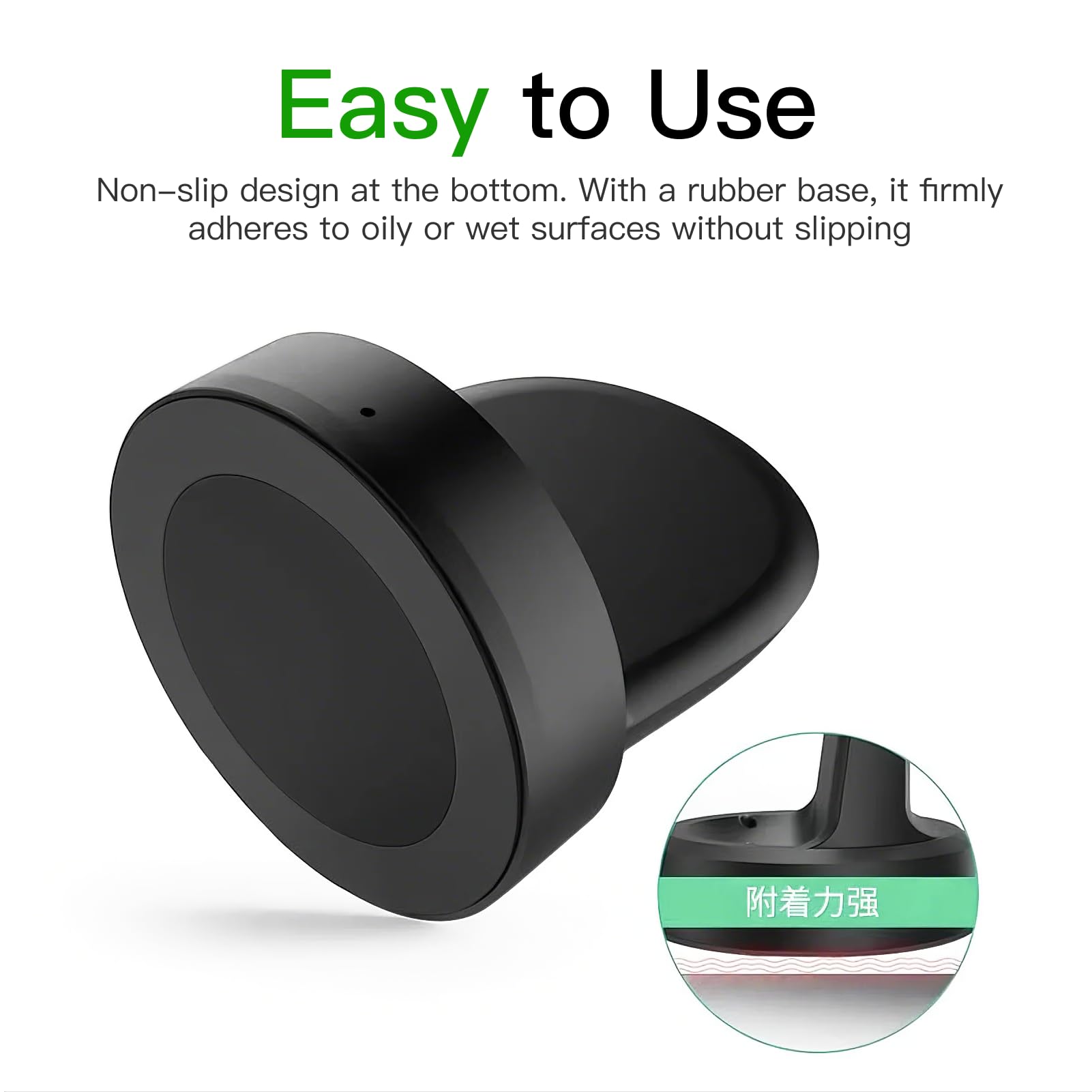 Galaxy Watch Charging Dock, 4.5 cm Diameter, 60 cm USB Cable, Compatible with 46mm/42mm/Gear S2/S3/S4, Black — Amazon image 5