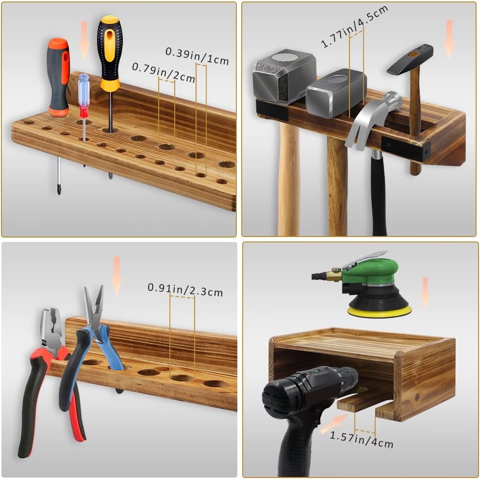 Buy Power Tool Organizer Wall Mount, Screwdriver Organizer, Pliers