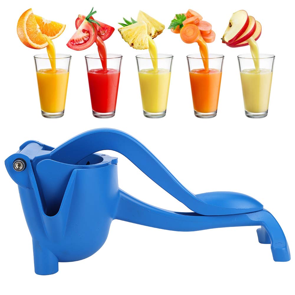 Ubersweet® Lemon Juicer, Orange Squeezer Anti‑drip Ergonomic Handle for Ginger Juice for Lime Juice(Blue) ||