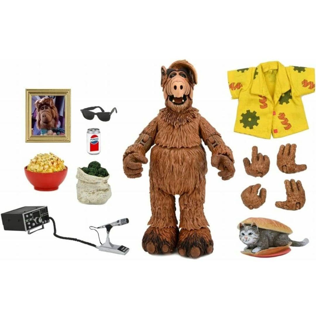 ALF アルフ　フィギュア　ベースボールver トゥーニークラシックス/ ALF: アルフ ゴードン・シャムウェイ