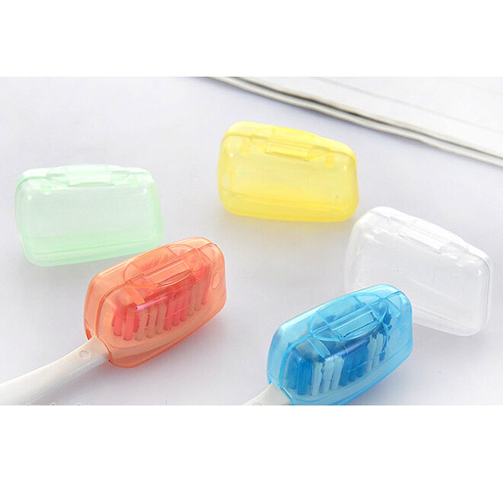 Daily Needs Plastic Toothbrush Cap Head Cover For Hygiene And Travel -Et Of 5 Piece, Multi-coloured (B00MULNQ12) Amazon Price History, Amazon Price Tracker