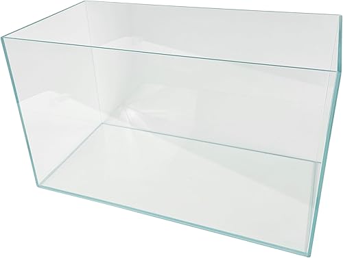 Miniatura 4 de Acuario sin montura de vidrio de hierro bajo de 17 galones, 0.236 in - (23.62 x 11.81 x 14.17 pulgadas)