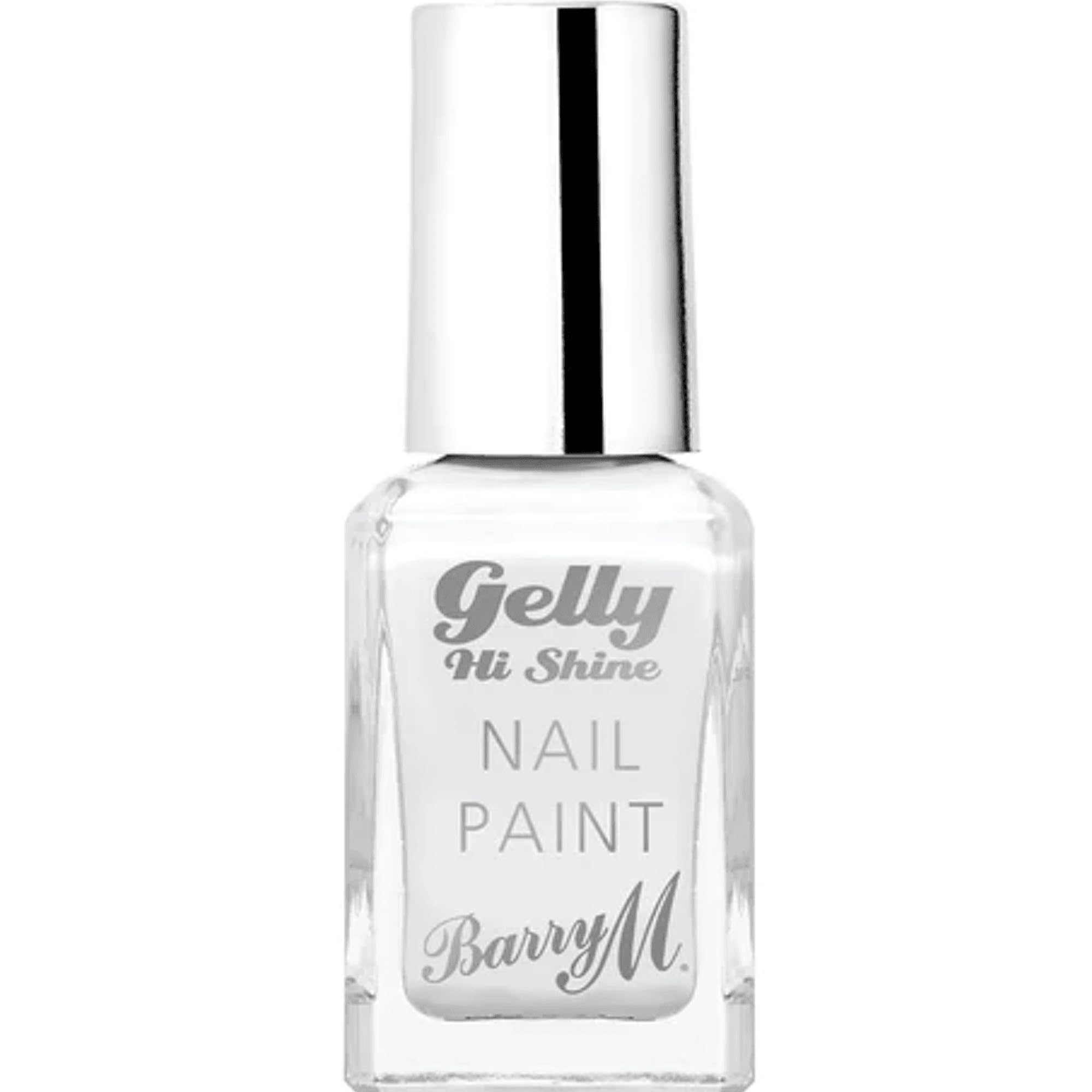 Barry M White Gelly Hi Shine Nail Paint | Cotton