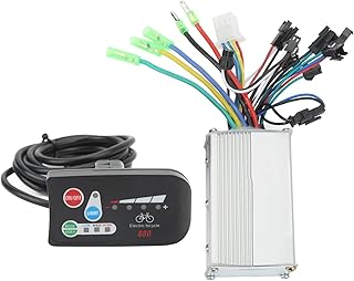 VGEBY Motor Brushless Controller Kit, 24V 250W 350W Motor Brushless Controller and 880 LED Panel Rainproof Electric Bike Scooter Controller Panel Kit