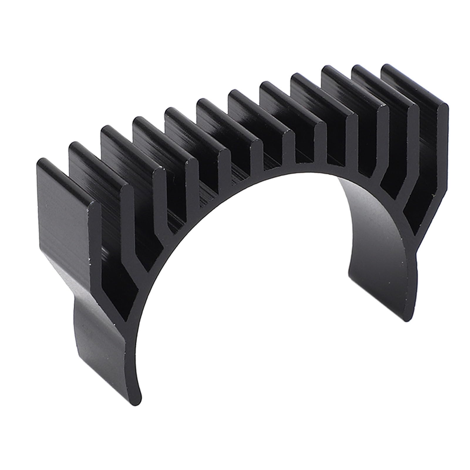 High Efficiency Motor Cooling Radiator Motor Radiator Kuuleyn Motor Cooling Heat Sink Aluminium Alloy Multifunctional Electric Engine Motor Heatsink for K1 K1c K1 Maximum (Black)