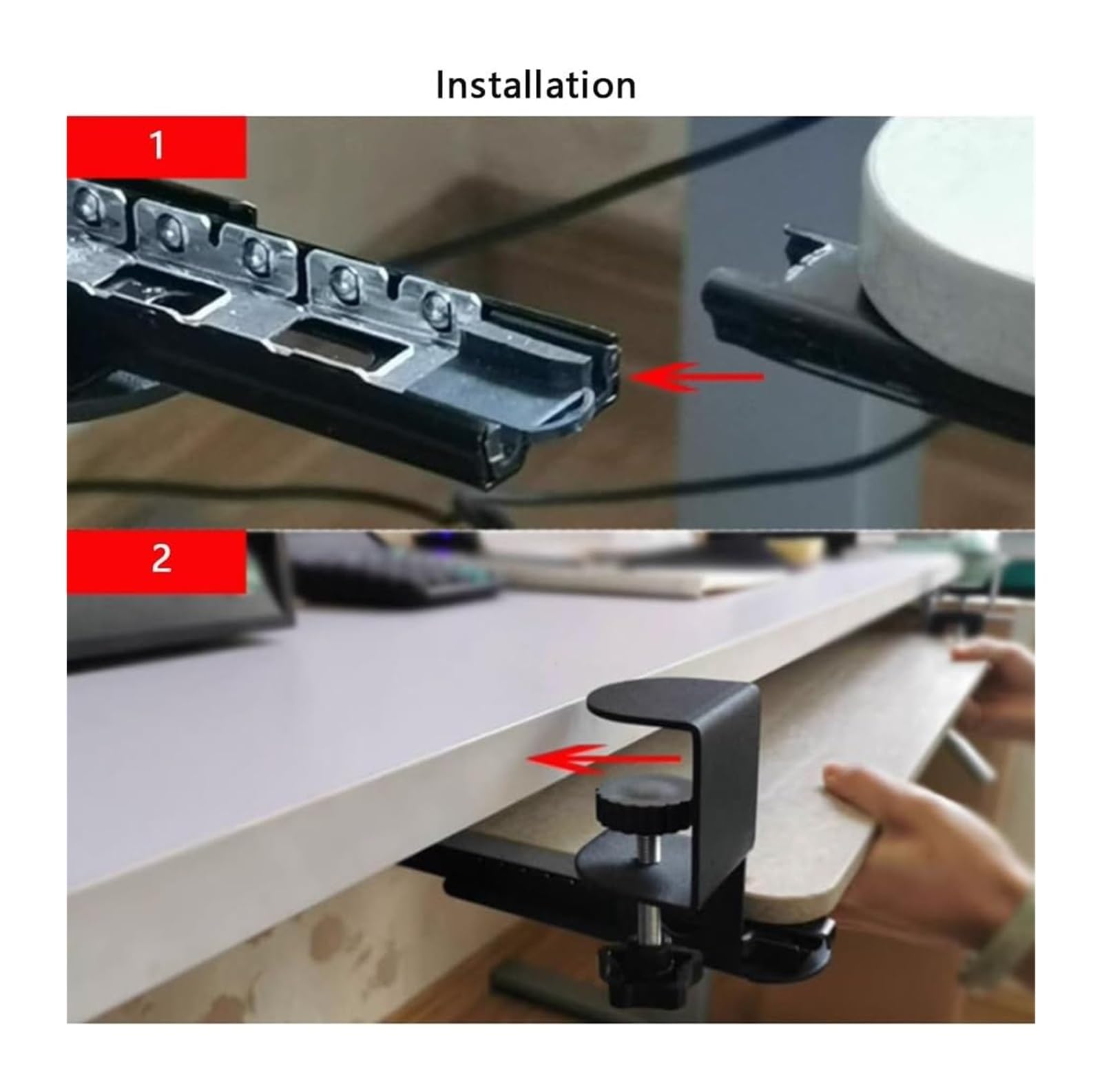 Tastaturablage für den Schreibtisch, Schiebetastaturschublade für Büro, verstellbare Tastaturablage, Computertisch-Erweiterungsplattform (Holz, 75 x 25 cm)