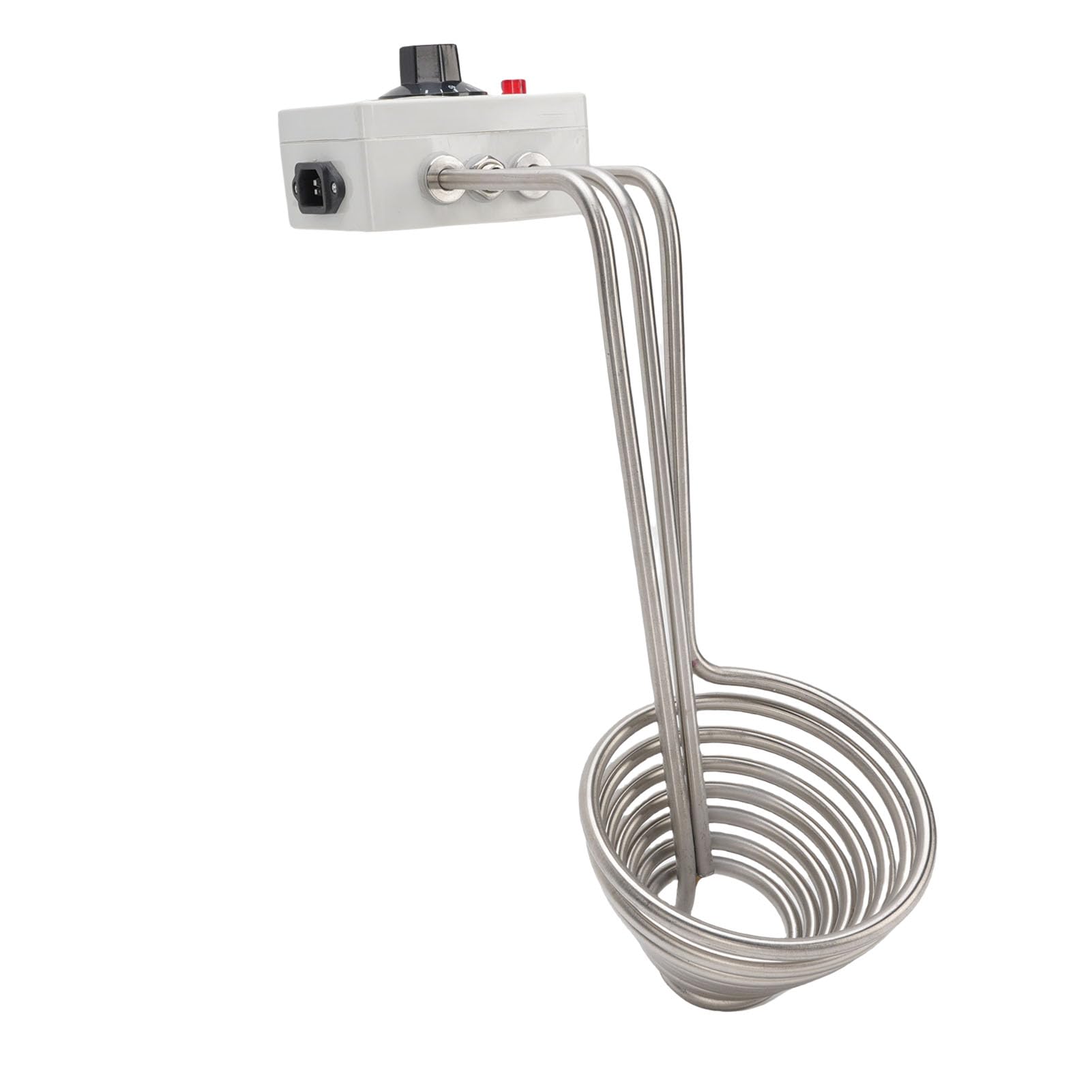 Qcwwy Herramientas de Apicultura Calentador de Fusión de Miel con Termostato Ajustable de 40 a 80 °C para Equipos de Apicultura Procesamiento de Extracción de Miel Filtrado Solidificada 550 W Acero