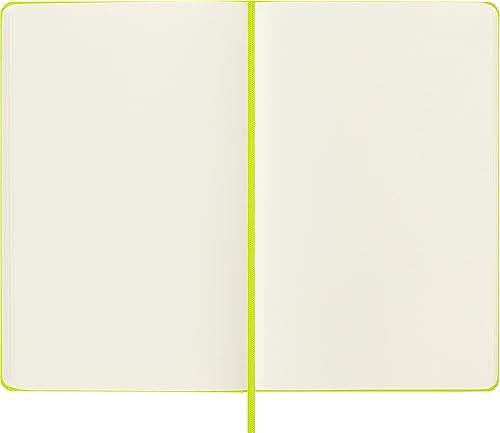 Miniatura 5 de Moleskine - Cuaderno clásico con tapa dura, grande (5 x 8.25 pulgadas), lisoen blanco, verde limón, 240 páginas
