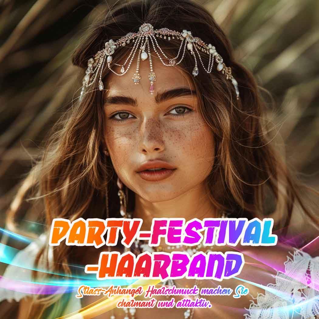 Fashband Star Boho Head Chain with Fairy Elf Ear Pearl Tassel Hair Chains Headpiece Jewelry Halloween Festival Headband Hair Accessories for Women - Image 3