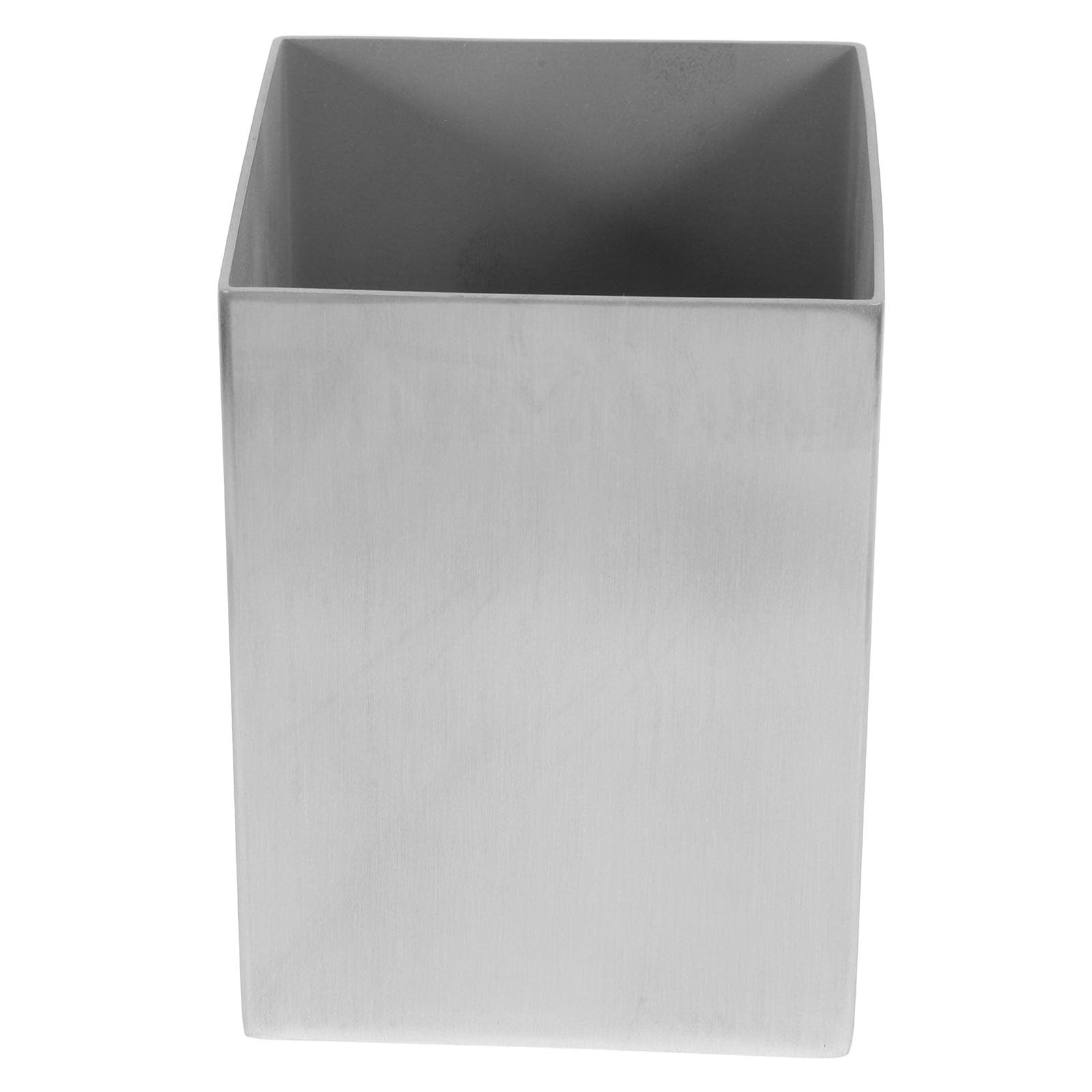 Portalápices Organizador Resistente y Liviano para Escritorio de Acero Inoxidable Plata para Bolígrafos y Brochas de Maquillaje, Adecuado para Oficina y Hogar