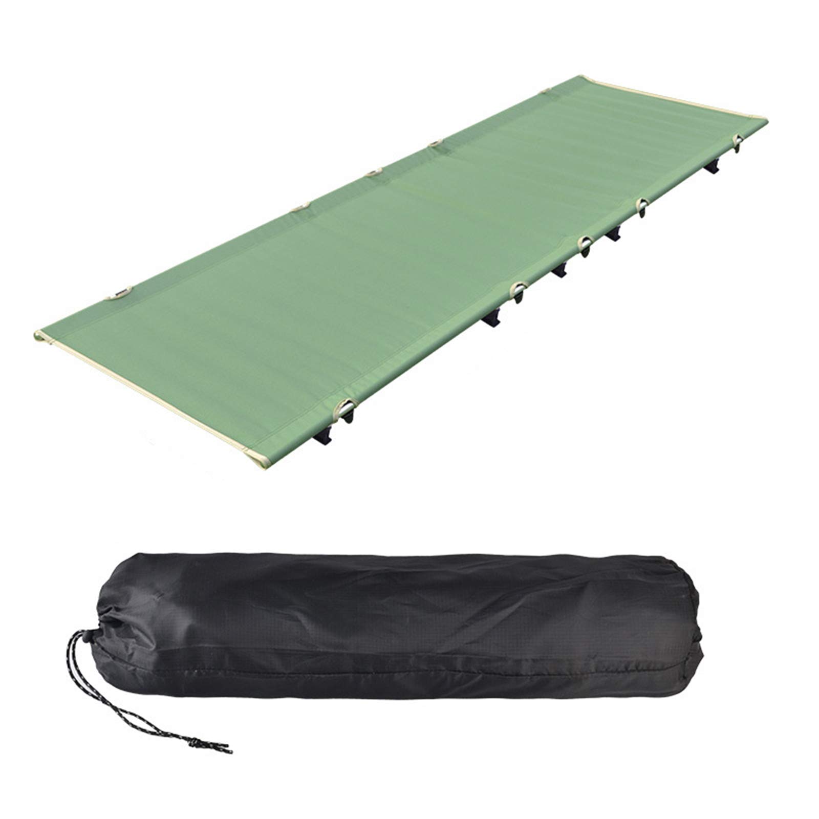 Buy ZTGHS Camping Bed for Adults, Folding Outdoor Camp Cot Heavy Duty ...