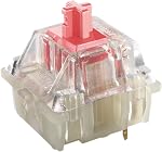 Cerises MX Commutateurs de clés pour claviers mécaniques de jeu MX1A51NA (Cerises RGB Argent de vitesse, 90 Pcs)