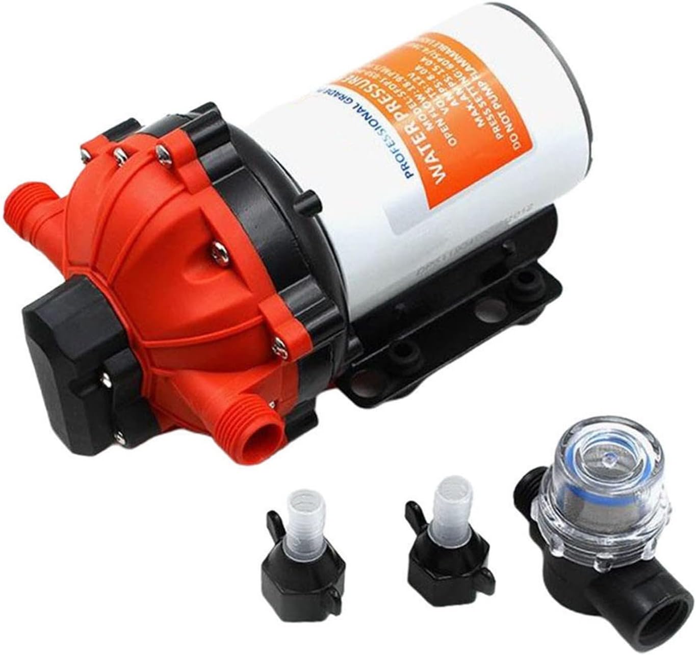 Adjustable Small Submersible Pump 24V 60psi 55-Series Diaphragm Water Pressure Pump Boat Accessories