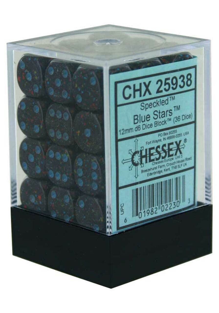 彩さま専用★ダイス Amazon | Dice Block with 36 d6 Speckled Blue Stars | ダイス