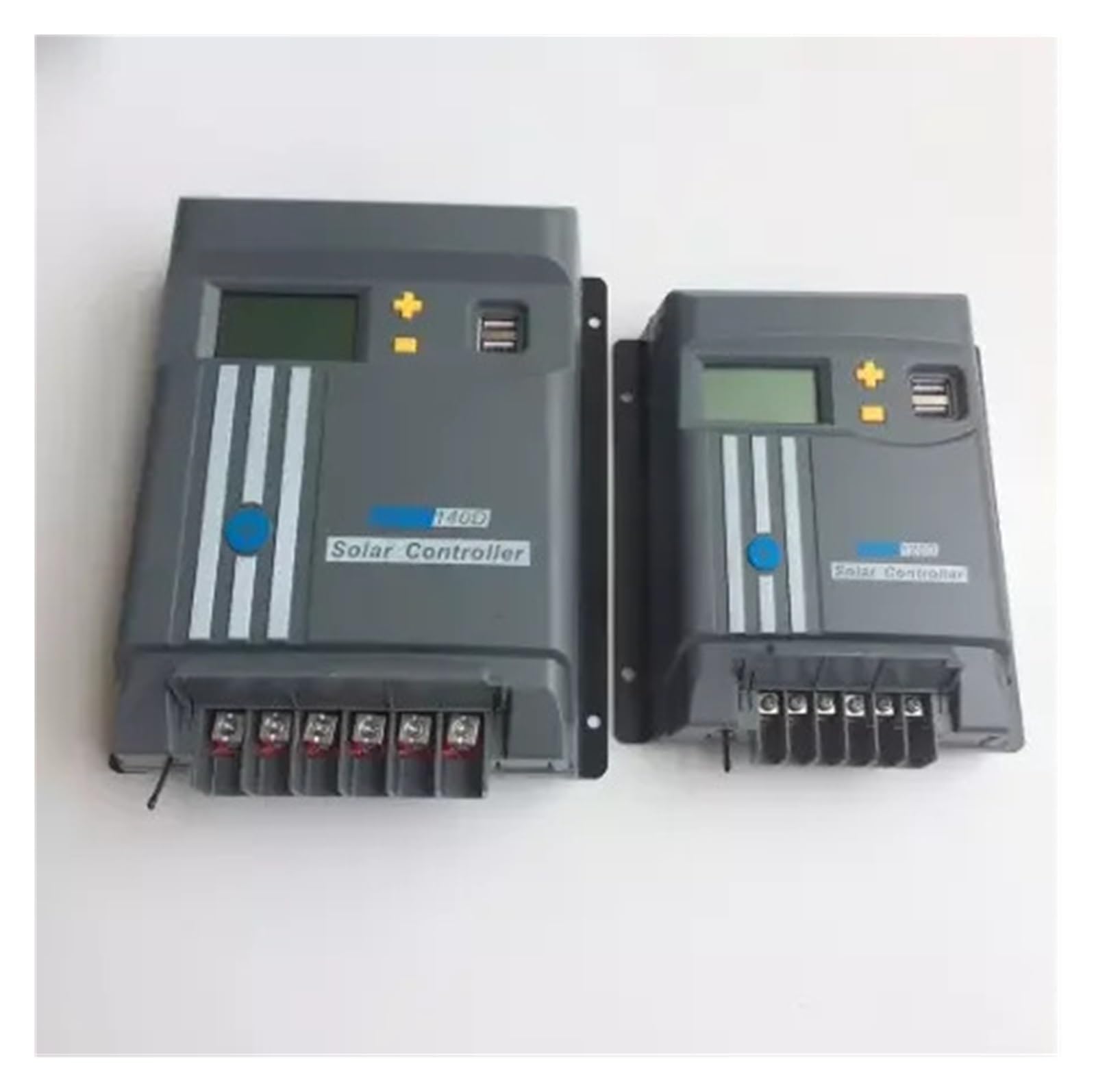 Regolatore di Carica Pannello Solare, MPPT 20A con 12V/24V Auto Pannello Solare Regolatore di Carica a Batteria Dual USB for Il Solare(MPPT120D-Bluetooth)