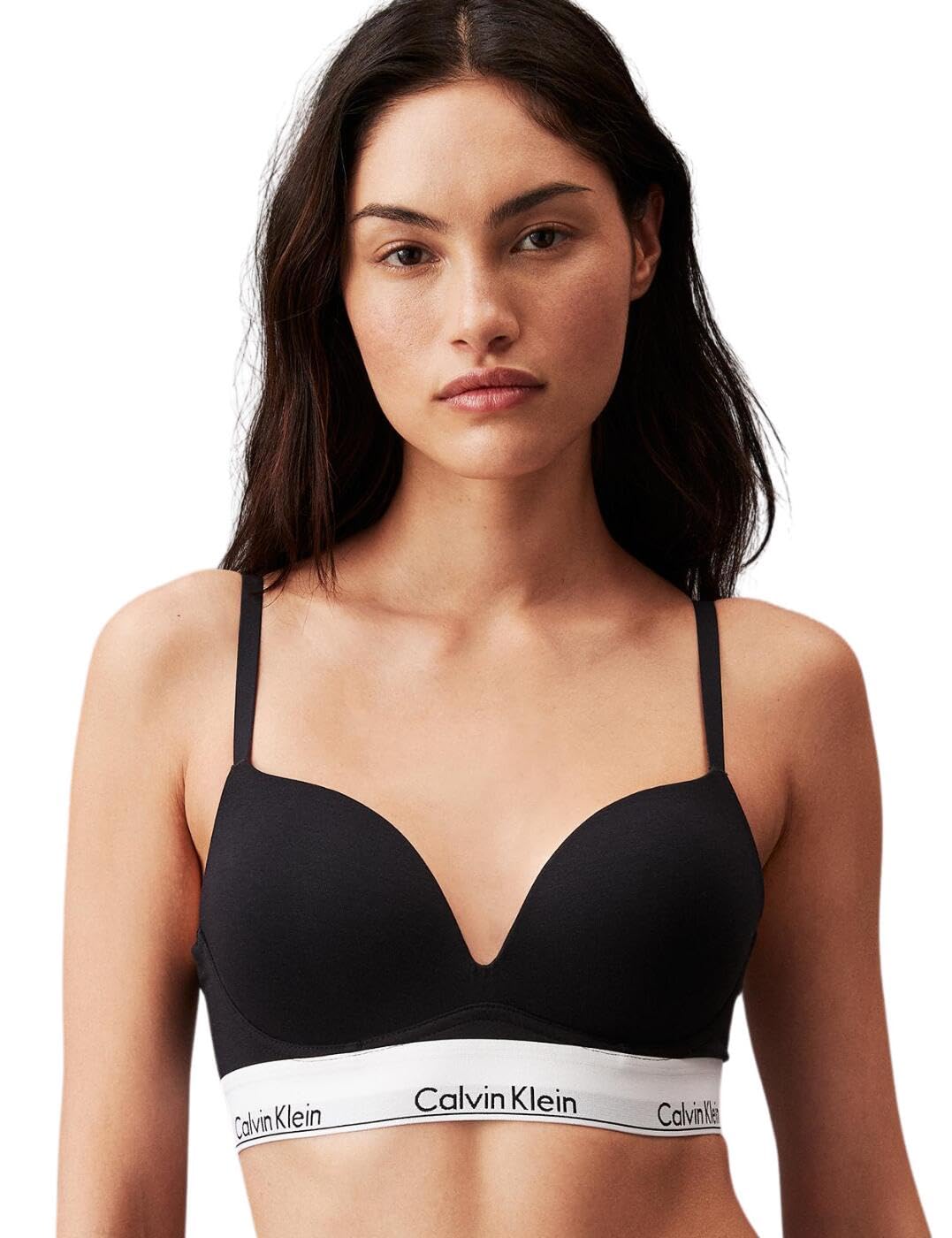 Calvin Klein Donna Reggiseno Push-up Plunge con Ferretto