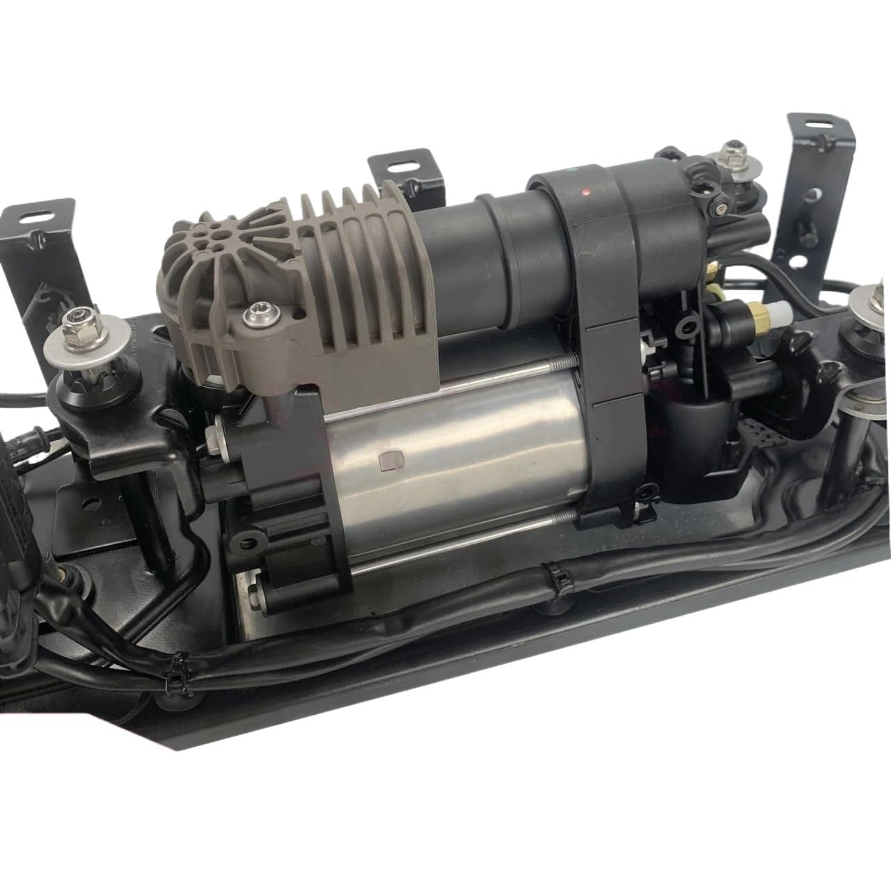 Suspensiones de aire Bomba Aire Bomba Compresora Suspensión Neumática Con Bloques Válvulas Suspensión Para Maserati Para Levante 2017-2020 670037522 670039247 670032005 Amortiguadores