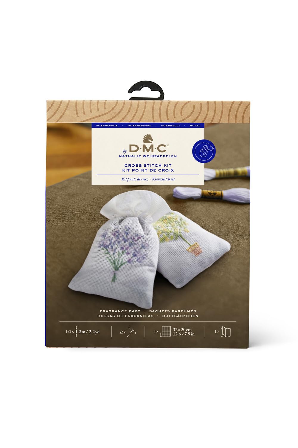 Point de Croix DMC sachet parfumé pour embaumer votre dressing maison