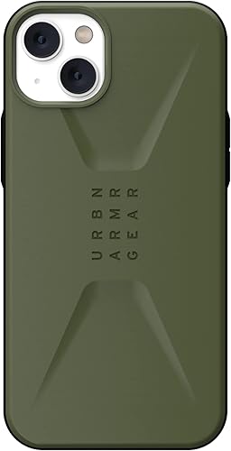Miniatura 3 de URBAN ARMOR GEAR UAG - Funda diseñada para iPhone 14 Plus, verde oliva de 6.7 pulgadas, elegante civil, ultra delgada, resistente a los impactos, a