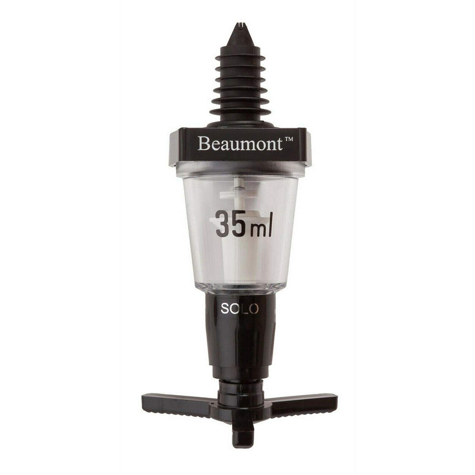 We Can Source It Ltd – 35ml Solo Bar Optic Spirit Measure Dispenser – CE Stamped Bottle Pourer for Bars, Pubs, Restaurants, Events and Home Drinks Stations – 10 Pack