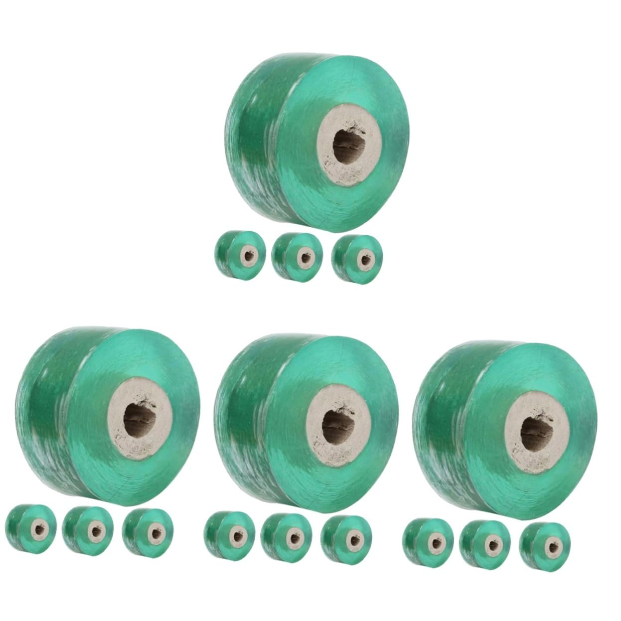 ibasenice 4 Sätze Pflanzenveredelungsband Selbstklebendes Grafting Tape Für Obstbäume Starke Dehnbarkeit Lichtdurchlässig Für Innen Und Außenanwendungen 4 Rollen * 4