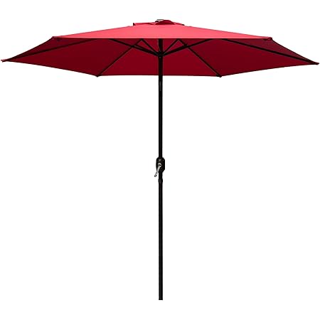 Sunbrella striped patio umbrella Outlet