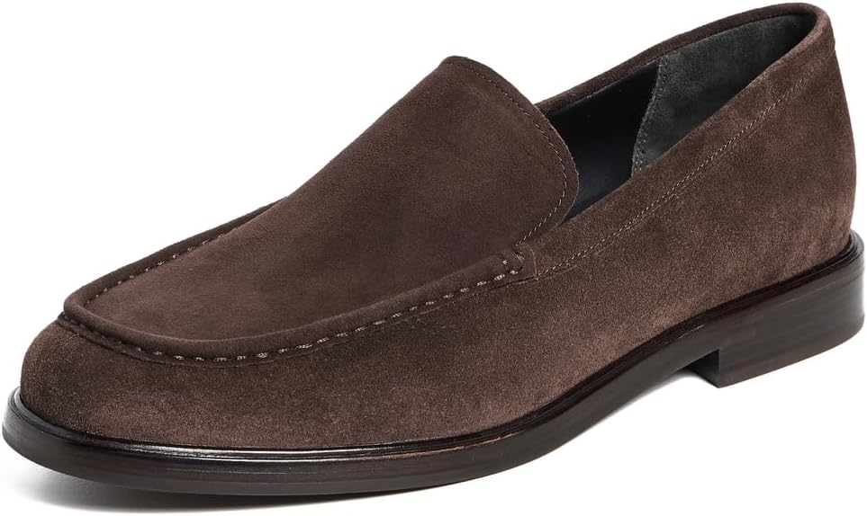 brown suede loafers mens