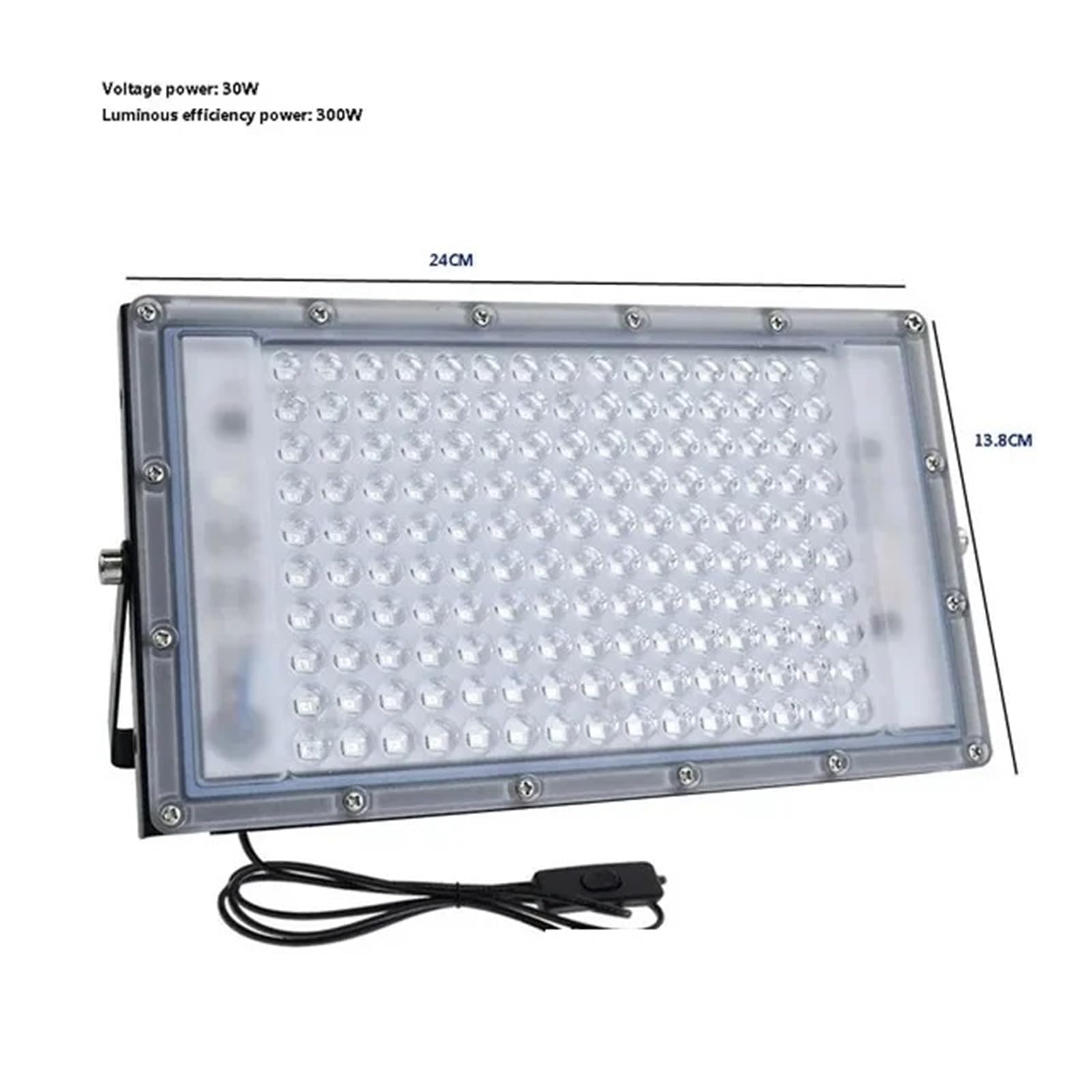 Lampada uv resina, Lampada di polimerizzazione UV ultravioletta con resina a olio verde, colla senza ombre, rilevamento fluorescente da 365 nm, 405 nm, 395 nm, 100 W, 200 W, 300 W(405nm,300W)