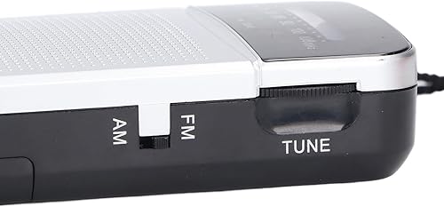 Miniatura 7 de Radio de bolsillo portátil AM FM Receptor de onda corta, 2 radios de transistor a pilas AA, con recepción de largo alcance para uso en interiores,